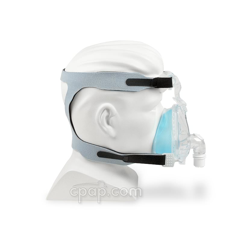 Download Comfortgel Blue Full Face Cpap Mask With Headgear Cpap Com PSD Mockup Templates